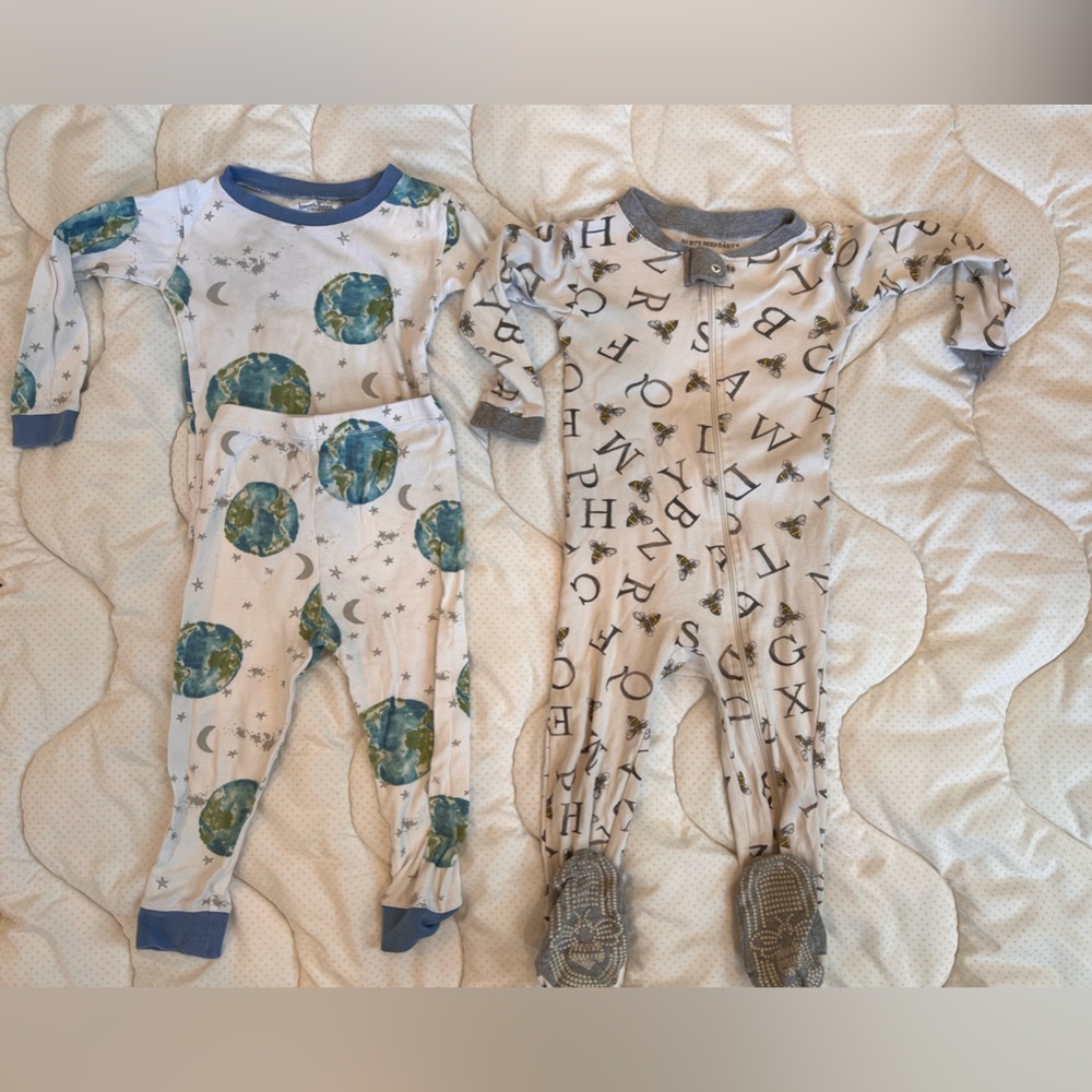 Burt’s Bees size 24 months pajamas.